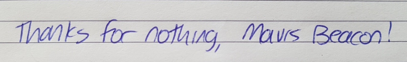 handwriting