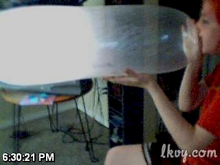 InflatedCondomWebcam